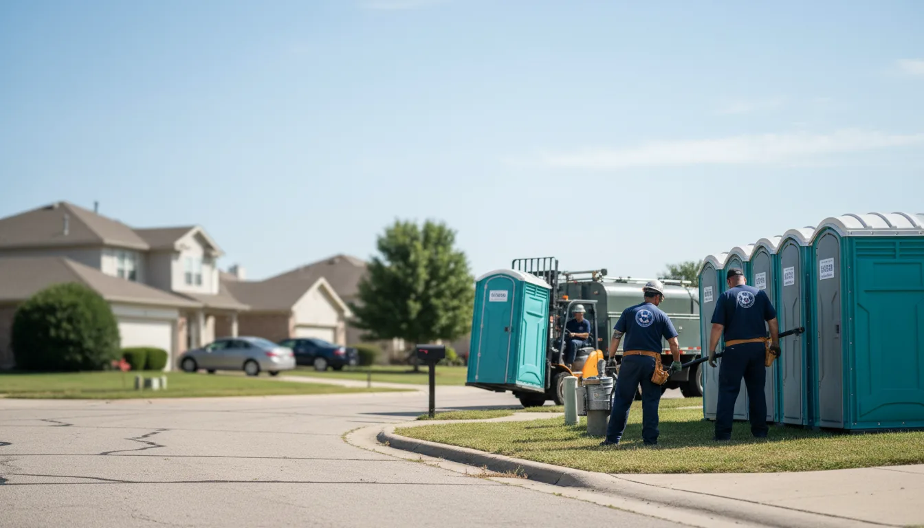 Porta Potty Rental in Eureka, IL near me